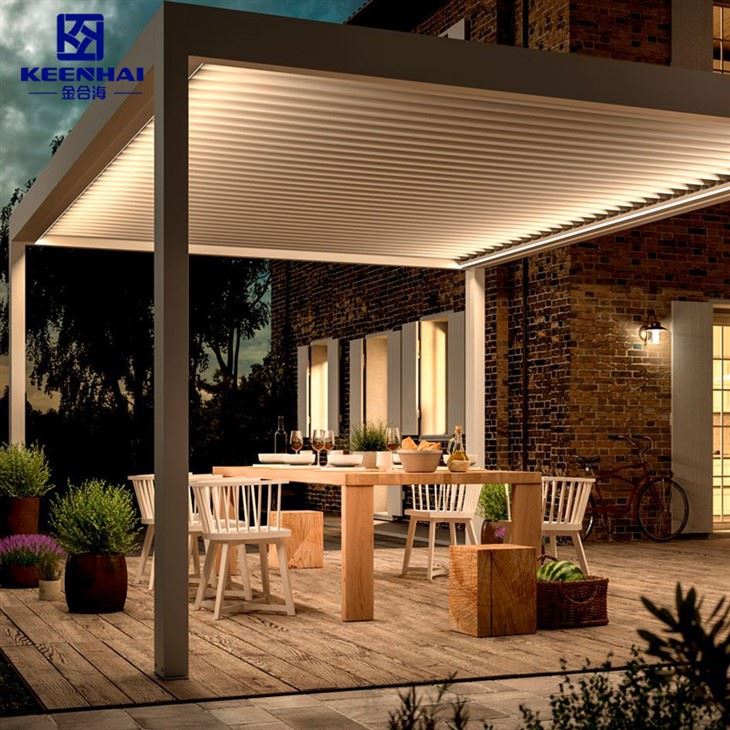 Alwminiwm pergola